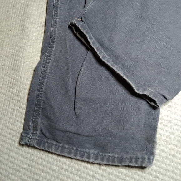 Carhartt Distressed Dark Gray Jeans Sz 40 - Picture 6 of 14